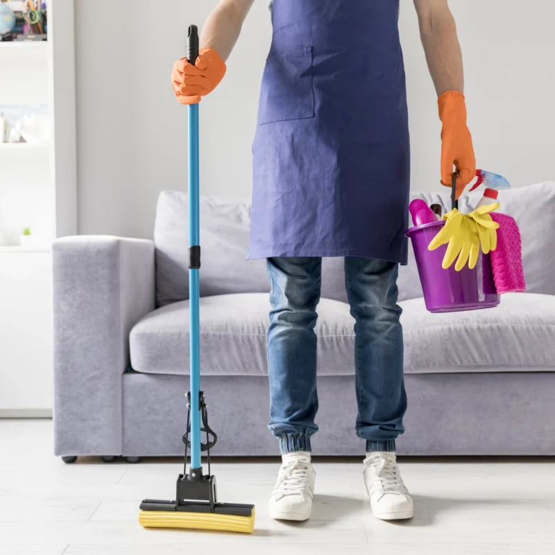 Steps to Cleaning a House